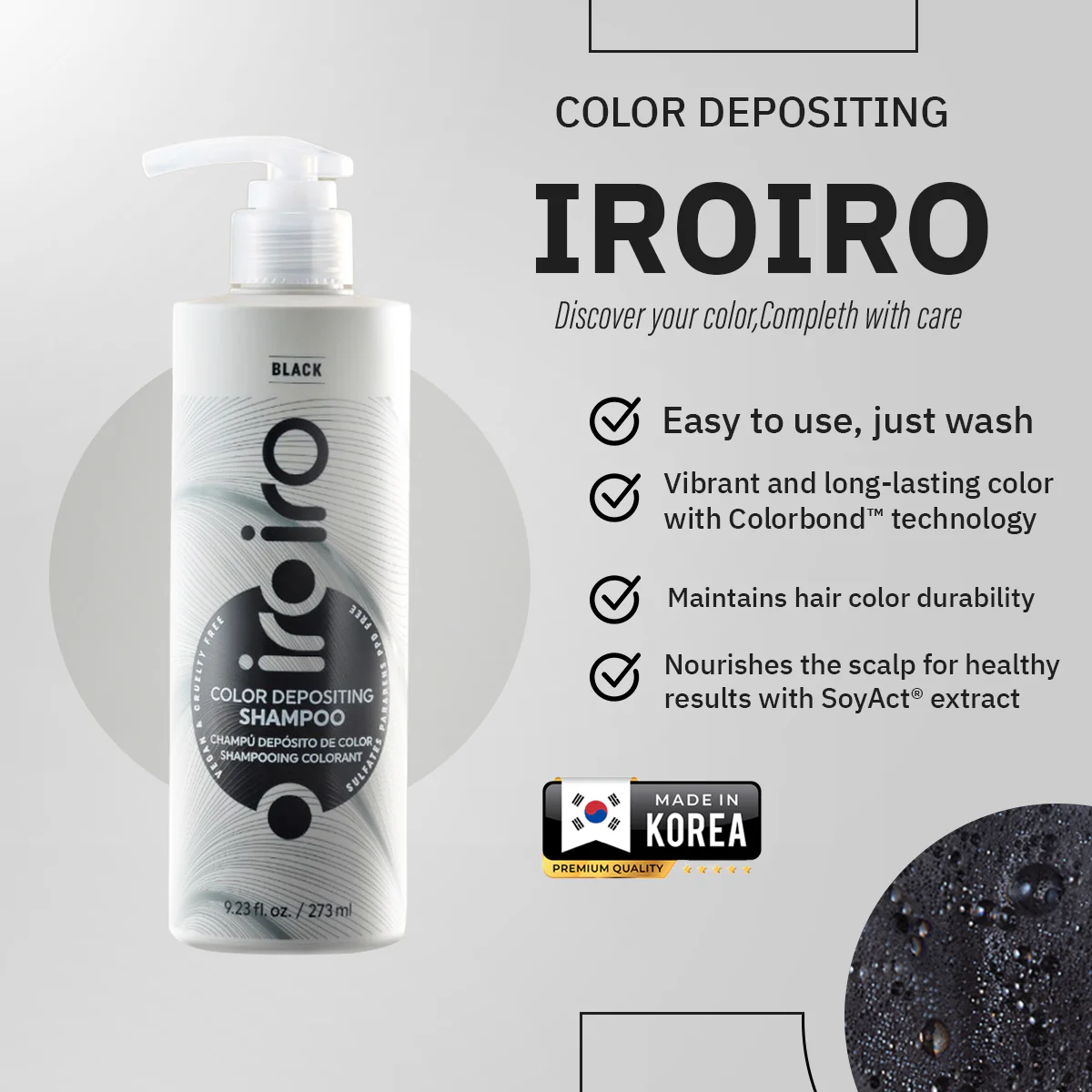 Iroiro Red Color Depositing Shampoo - Image 3