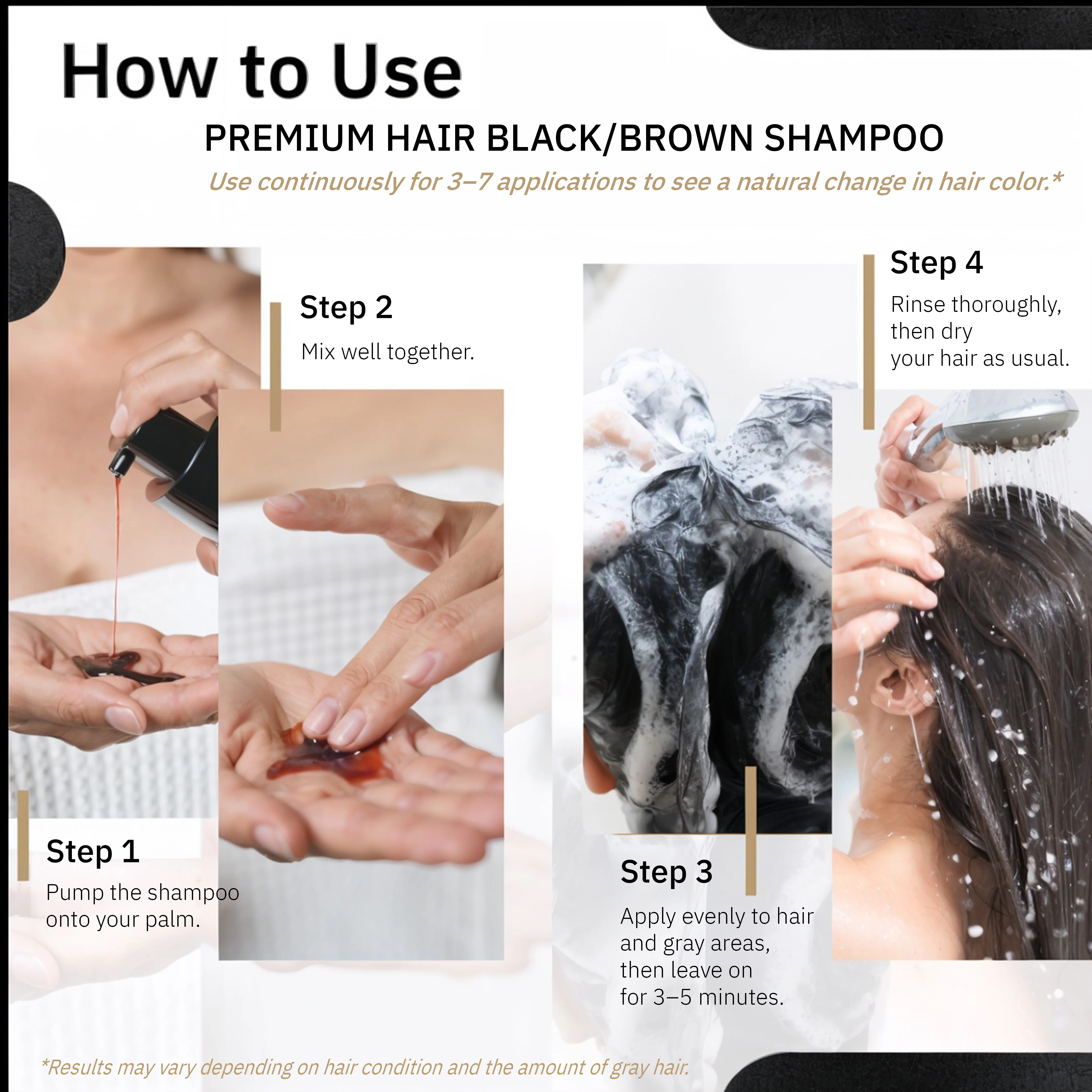 Iroiro Premium Hair Black Shampoo - Image 5